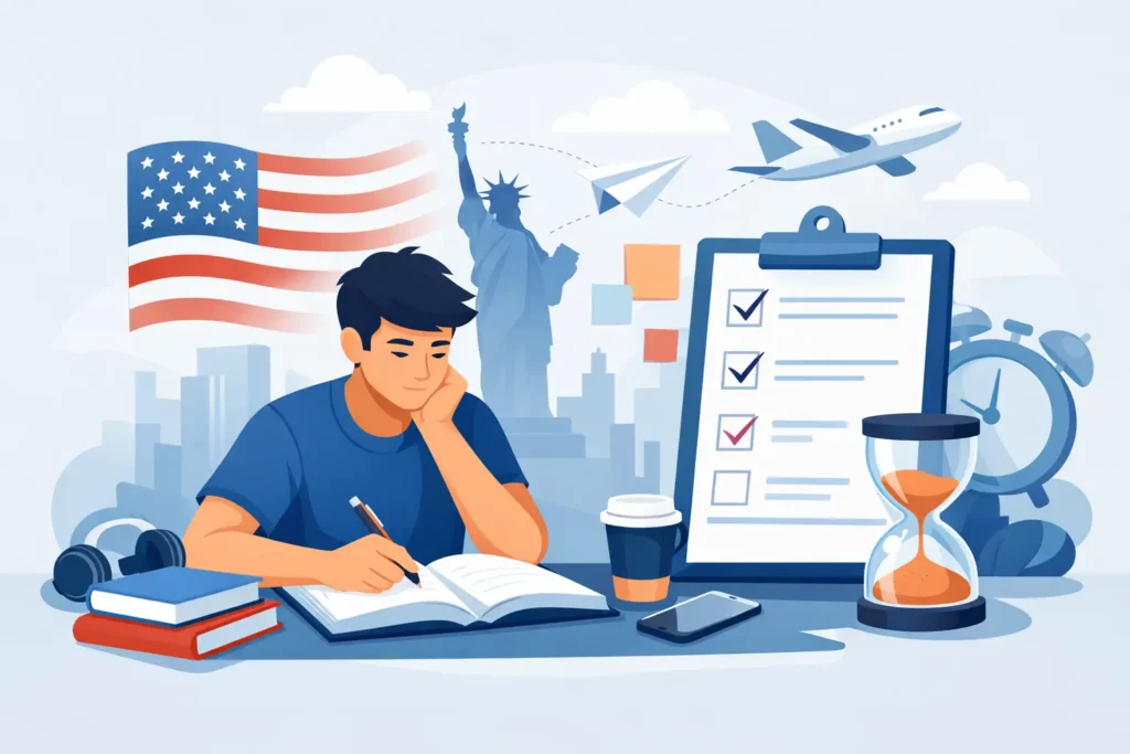 كيف تذاكر لاختبارات أمريكا بدون ارتباك