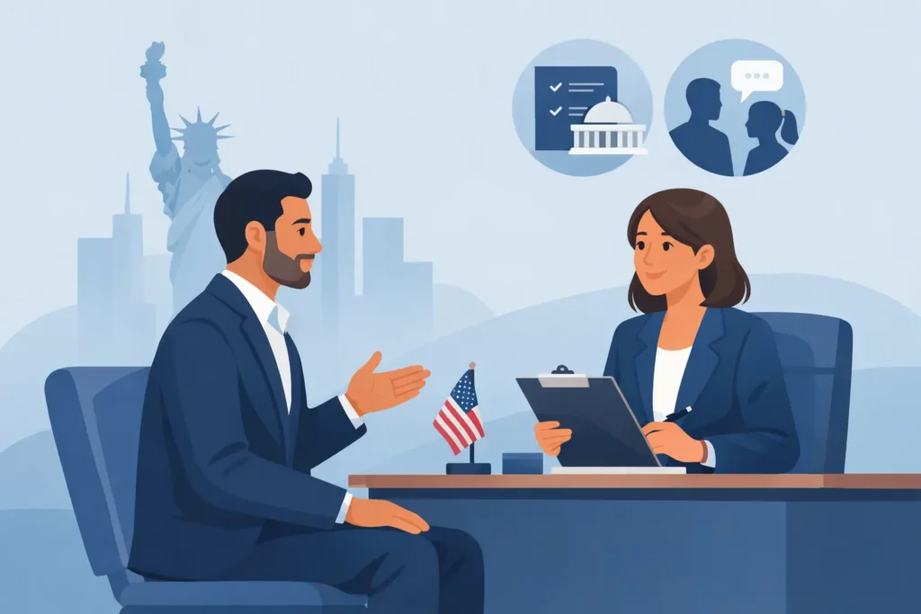 كيف تنجح في how to pass citizenship interview