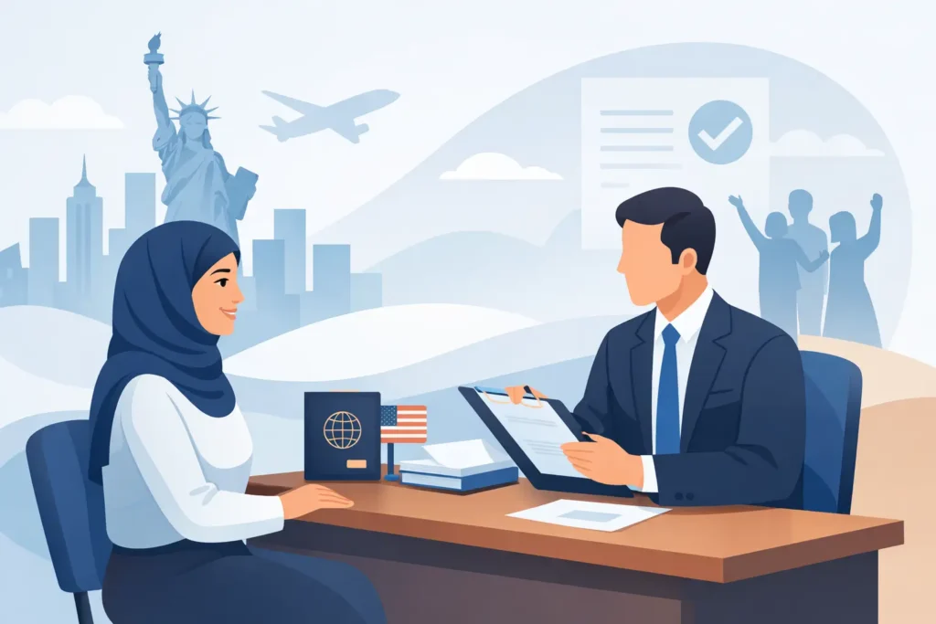 كيف تستعد لمقابلة التجنيس بالعربي بسهولة