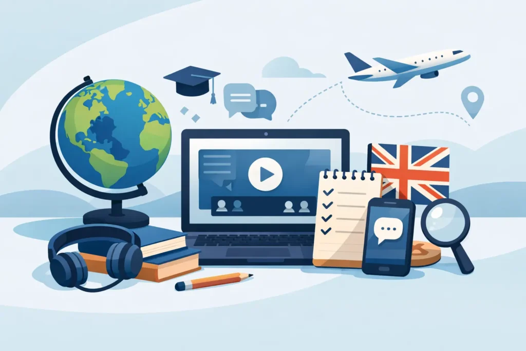 أفضل practical English study tools