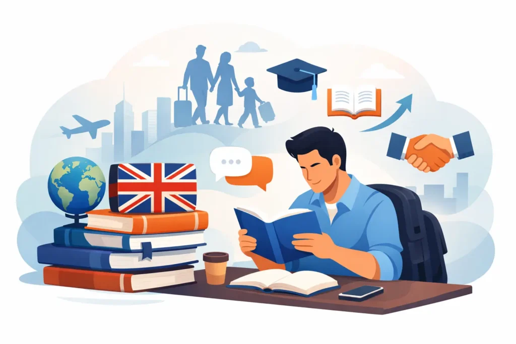 أفضل 7 كتب انجليزي للمهاجرين لبداية أقوى