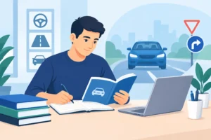 كتب البرميت: كيف تستعد لاختبار القيادة بثقة